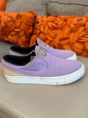 ❣️Nike SB Janoski Slip-On Purple & White Skate Shoes / Sneakers❣️
